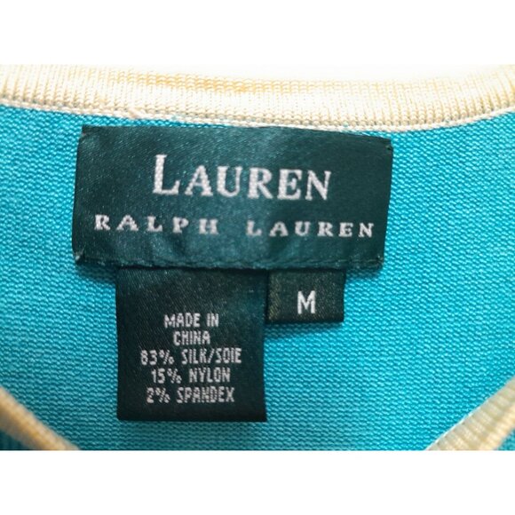 Ralph Lauren Womens Silk Blend nSize Large 2-Piece Sweater Tank & Cardigan Set - Picture 6 of 9